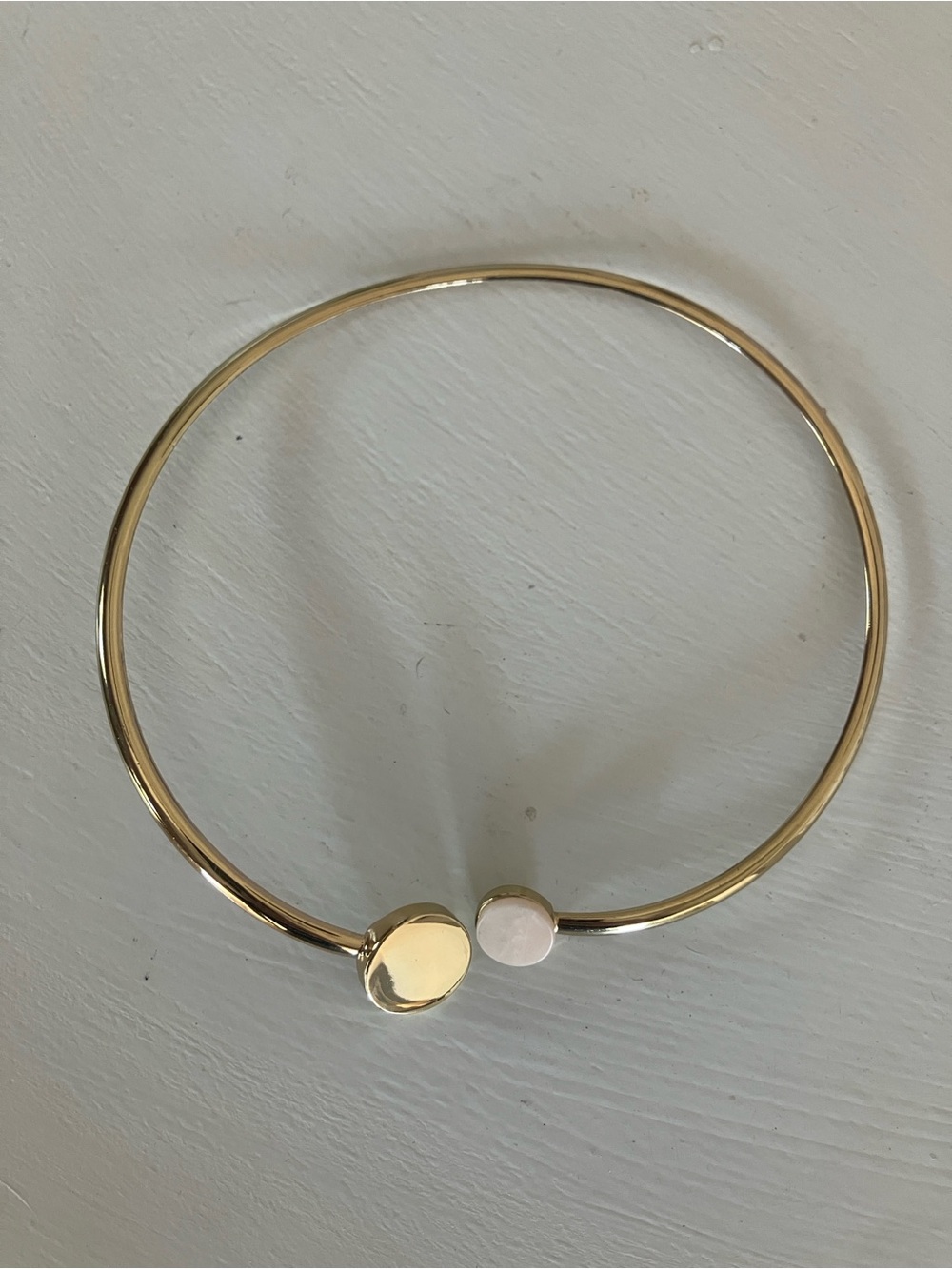 Banana Republic Gold Cuff Choker Necklace